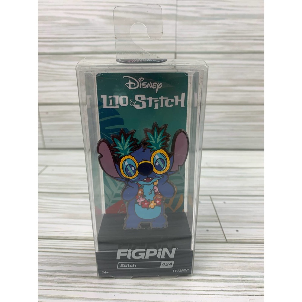 FiGPiN Disney Lilo and Stitch: Stitch (Glasses) #424 Walgreens Exclusive 626